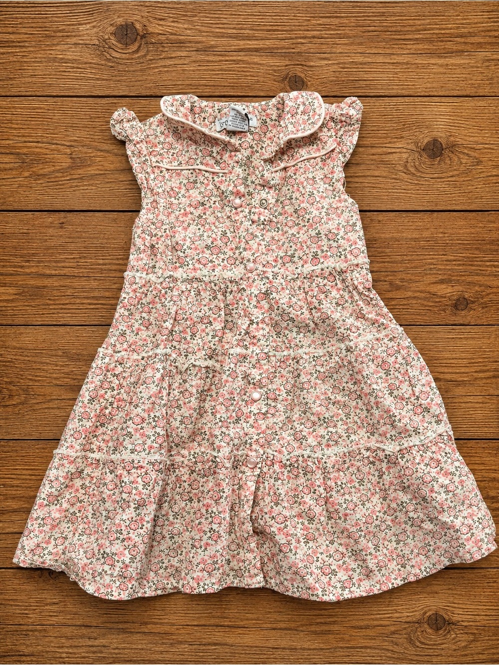 Vintage Lydia Jane Girls’ Tiered Dress